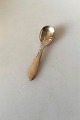 Georg Jensen 
Stainless 
'Mitra' Matte 
Salt Spoon. 
Measures 6.6 cm 
/ 2 19/32 in.
