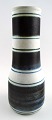 Pottery vase of 
GUNNAR NYLUND 
for Rörstrand.
"Bandefrillo".
Marked. 
Sweden, 1960s.
Measures: ...