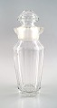 Cocktail jug/shaker in clear glass, modern Swedish art glass, 60s.
