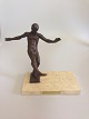 Royal 
Copenhagen 
Bronze 
statuette 
Sterett-
Gittings Kelsey 
Tennis Player 
from 1976.
Measures ...