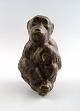 Sjælden Arne Bang. Keramik, chimpanse. 
