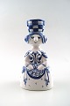 Bjorn Wiinblad unique ceramics candlestick / figure, woman. Rare.
