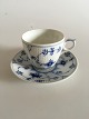Royal 
Copenhagen Blue 
Fluted Plain 
Coffee Cup and 
Saucer No 2162. 
Measures Cup: 
6.5 cm / 2 9/16 
...