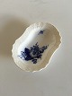 Royal 
Copenhagen Blue 
Flower Curved 
Butter/Caviar 
Dish No 1802. 
Measures 10 cm 
x 7 cm (3 
15/16" ...