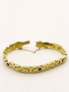14 karat gold bracelet sold