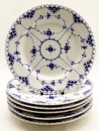 Royal Copenhagen blue fluted full lace lunch plate 1/1085