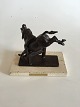 Royal 
Copenhagen 
Bronze 
statuette 
Sterett-
Gittings Kelsey 
Horse rider.
Measures 17cm 
x 17cm ( ...