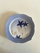 Royal 
Copenhagen Art 
Nouveau Plate 
with fish 
border. 
Seastar.
From before 
1900.
Measures 9 ...