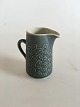 Bing & Grondahl Kronjyden Green Azur Creamer