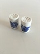 Royal Copenhagen Blue Flower Braided Pepper Shakers Set of Two No 8053