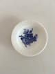 Royal 
Copenhagen Blue 
Flower Braided 
Butter Asiette 
No. 8167. 
Measures 7.5 cm 
(2 61/64")
