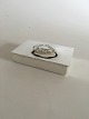 Georg Jensen 
Sterling Silver 
Box / Cigarette 
Box No 507A. 
9.5 x 14.5 x 
2.7 cm (3 
47/64" x 5 ...