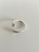 Georg Jensen Sterling Silver Devoted Hearts Ring No 262