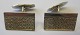 Pair of mens 
cufflinks in 
sterling with 
gilt. Christian 
Veilskov (1963 
- 1982) 
Copenhagen, 
Denmark.