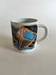 Royal 
Copenhagen 
Large Annual 
Mug 1991. 
Designed by 
Inger Hanmann. 
4 1/4"