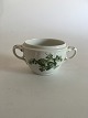 Royal 
Copenhagen 
Green Flower 
Sugar Bowl No 
1680 (without 
lid). 7 x 10 
cm. 2nd Quality