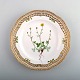 Royal Copenhagen Flora Danica openwork plate # 20/3554.
