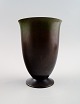 Just Andersen light bronze vase, model number LB 1594.
