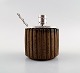 Arne Bang & Frantz Hingelberg.
Danish design mid 20 c.
A small stoneware mustard/jam pot