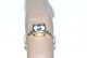 Gold ring with 
zirconia, 14 
carat
See link: ...