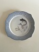 Royal 
Copenhagen Art 
Nouveau Plate 
with Fish 
Border No 82.
Measures 24cm 
/ 9 1/2".
