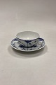 Royal 
Copenhagen Blue 
Fluted Half 
Lace Tea Cup 
and Saucer No. 
525. Cup 
measures 4,5 x 
10 cm / ...