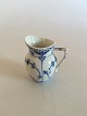 Royal Copenhagen Blue Fluted Plain Half Laced Small Creamer No 521