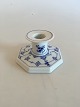 Royal Copenhagen Blue Fluted Plain Candlestick No. 3334