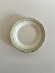 Royal 
Copenhagen 
Green Curved 
Side Plate with 
Gold No 1626. 
16 cm (6 
19/64")