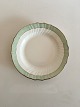 Royal 
Copenhagen 
Green Curved 
Dessert Plate 
No 1624. 20.5 
cm (8 5/64")