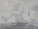 Maritime drawing by Ove Christian Pedersen