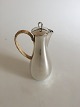 Georg Jensen 
Sterling Silver 
Coffee Pot No 
967 designed by 
Sigvard 
Bernadotte. 
20.5 cm tall (8 
...