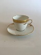 Royal 
Copenhagen 
Golden Basket 
Coffee Cup and 
Saucer No 9452. 
Cup measures 6 
x 7.5 cm (2 
23/64" ...