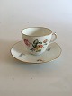 Royal 
Copenhagen 
Trelleborg 
Coffee Cup and 
Saucer No 1870. 
Cup measures 
6.5 x 8 cm (2 
9/16" x 3 ...