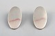 N.E.From, 
Denmark, 
sterling 
silver, a pair 
of ear clips.
Marked. App. 
70s.
In perfect ...