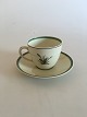 Royal 
Copenhagen 
Fuglsang Coffee 
Cup and Saucer 
No 9656. Cup 
measures 6 x 
7.5 cm.