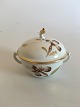 Royal 
Copenhagen 
Brown Iris 
Sugar Bowl No 
9178. 5.5 x 9.5 
cm