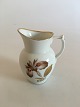 Royal 
Copenhagen 
Brown Iris 
Creamer No 
9179. 10 cm 
tall.