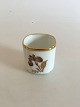 Royal 
Copenhagen 
Brown Iris 
Small Container 
/ Cigarette Cup 
No 1057. 6 cm 
tall. 5.5 cm 
dia.