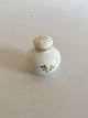 Royal 
Copenhagen 
Brown Iris Salt 
Shaker No 9132. 
6 cm tall.