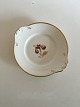 Royal Copenhagen Brown Iris Cake Dish No 9397