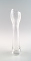 Tapio Wirkkala 
for Iittala.
Clear art 
glass vase with 
engraved 
decoration in 
the form of ...