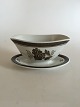 Royal 
Copenhagen 
Brown 
Tranquebar 
Sauceboat No 
2391. 20 x 10.5 
cm (7 7/8" x 4 
9/64")