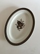 Royal 
Copenhagen 
Brown 
Tranquebar Oval 
Serving 
Platter, Medium 
No 928. 32 cm 
(12 19/32")