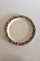 Royal 
Copenhagen 
Aluminia 
Nucella Dinner 
Plate No 3462.
Measures 24cm 
/ 9 1/2".