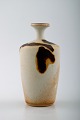 Rolf Palm, Mölle, unique art pottery vase. Swedish design 80s.
