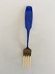 Anton Michelsen 
Christmas Fork 
1961 Gilded 
Sterling Silver 
with Enamel
Painter and 
ceramicist ...