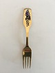 Anton Michelsen 
Christmas Fork 
1966 Gilded 
Sterling Silver 
with Enamel
Silversmith 
Jørgen ...