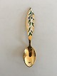 Anton Michelsen 
Christmas Spoon 
1970 Gilded 
Sterling Silver 
with Enamel
Illustrator 
Mogens ...