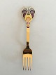 Anton Michelsen 
Christmas Fork 
1972 Gilded 
Sterling Silver 
with Enamel
Artisan Bjørn 
Wiinblad ...